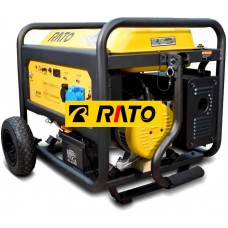 Бензиновый генератор Rato R8500D (PRC, 499.7 см3, 8.5/8 кВт, эл.стартер, комплект колёс, 25 л, 102 кг)