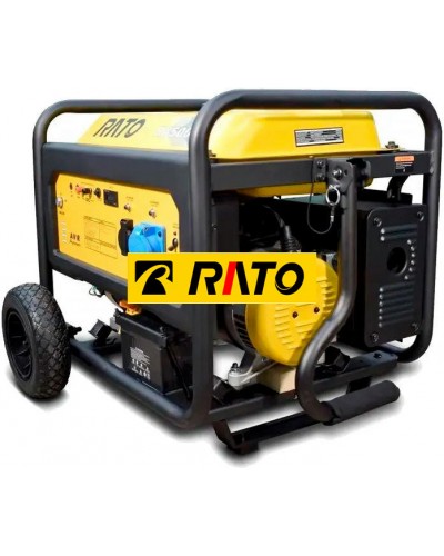 Бензиновый генератор Rato R8500D (PRC, 499.7 см3, 8.5/8 кВт, эл.стартер, комплект колёс, 25 л, 102 кг)