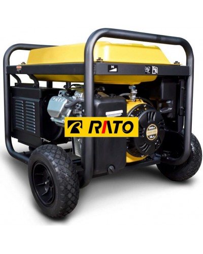 Бензиновый генератор Rato R8500D (PRC, 499.7 см3, 8.5/8 кВт, эл.стартер, комплект колёс, 25 л, 102 кг)